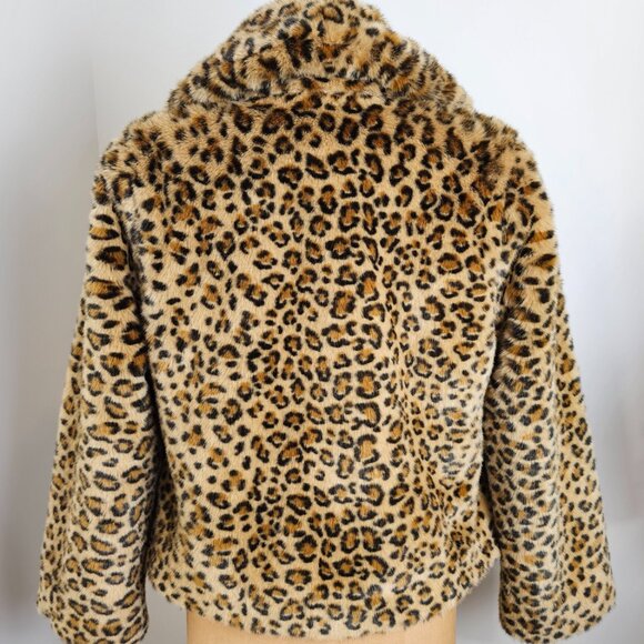 Lucky Brand Faux  Fur Jacket | Statement Coat | Size L | NWOT - Picture 4 of 13